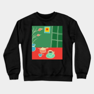 A corner in the house Crewneck Sweatshirt